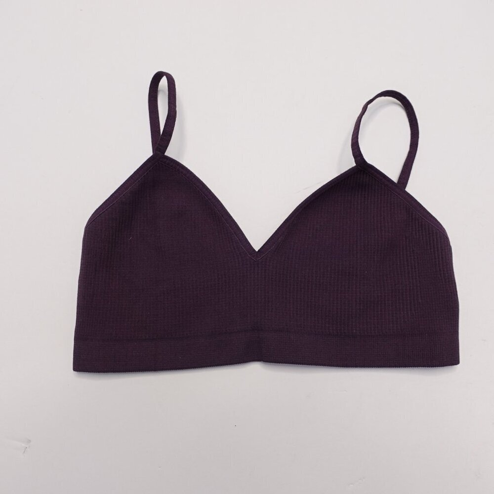 Free People Intimately Bralette size XS ash black new